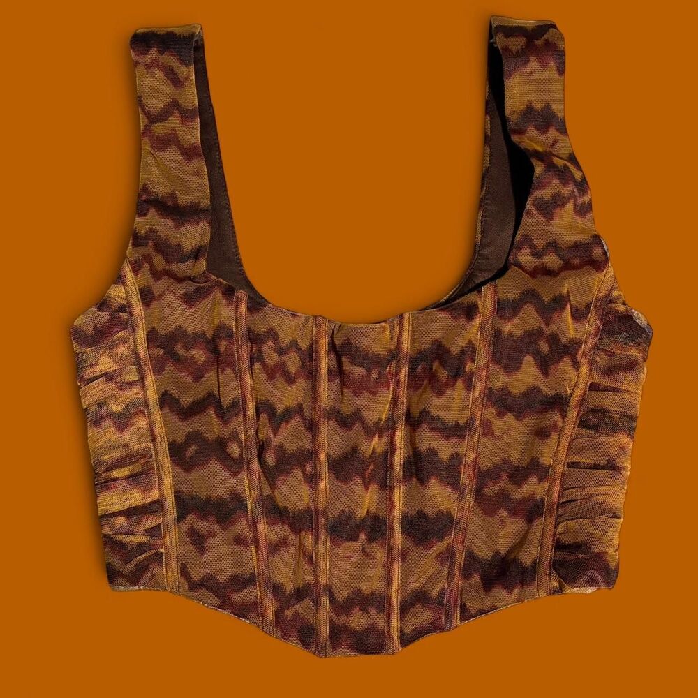Zara Women's multi Crop-top